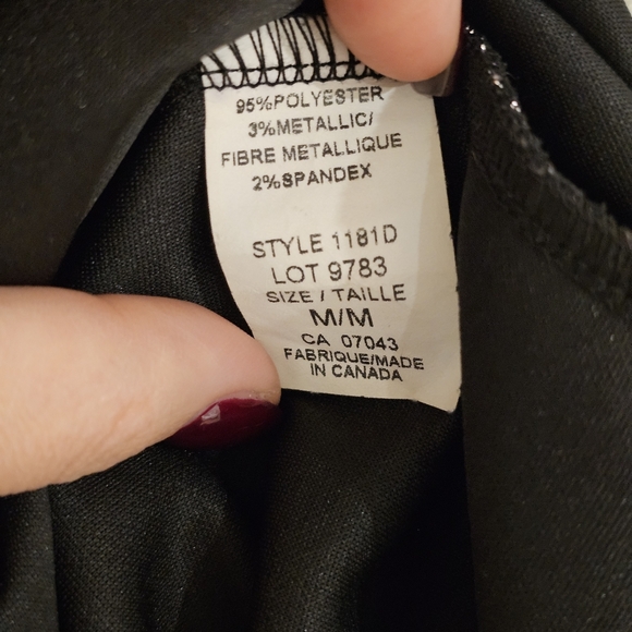 Black Sparkle Dress - Picture 5 of 7